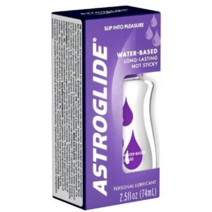 Astroglide Gleitgel Waterbased Liquid - Universal-Gleitgel, Flasche mit 74ml, feuchtigkeitsspendend, auf Wasserbasis, für Veganer geeignet