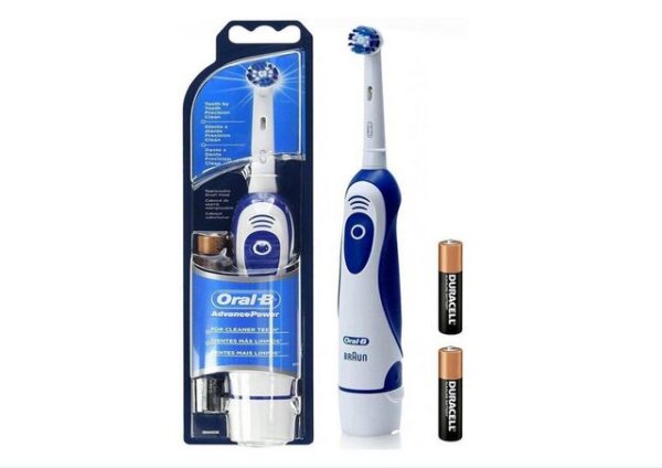 Braun Elektrische Zahnbürste Oral-B Advance Power 400 Batterie-Zahnbürstenbürste