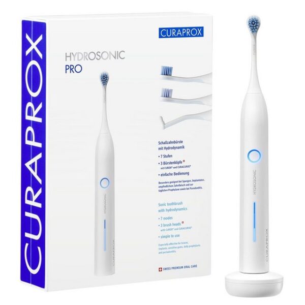 CURAPROX Elektrische Zahnbürste Hydrosonic Pro Schallzahnbürste