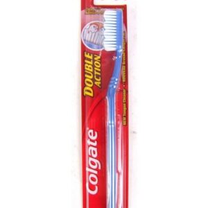 Colgate Zahnbürste 12x Colgate Zahnbürste Double Action Medium mit Zungenreiniger