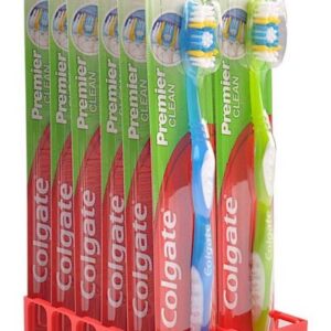 Colgate Zahnbürste Colgate Premier clean medium 12er Display Zahnbürsten Zahnbürste