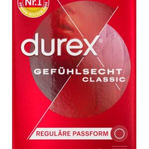 Durex 8 Gefühlsecht Classic Kondome 56 mm