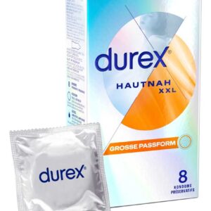 Durex 8 Hautnah XXL Kondome 60 mm