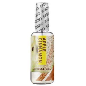 EGZO Gleitgel Aroma Gel "Apple Cinnamon", Apfel-Zimt-Geschmack, Flasche mit 50ml, aromatisches Gleitgel für köstlichen Oralsex