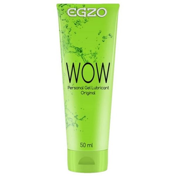 EGZO Gleitgel WOW (sehr flutschig), Tube mit 50ml, Gleitgel für mehr Lust in jeder Stellung