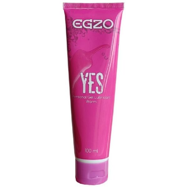 EGZO Gleitgel YES (wärmend), Tube mit 100ml, Gleitgel für mehr Lust und Stimulation