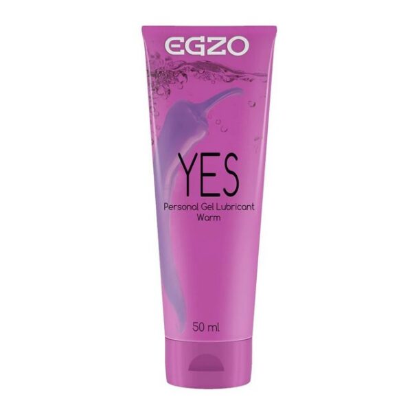 EGZO Gleitgel YES (wärmend), Tube mit 50ml, Gleitgel für mehr Lust und Stimulation