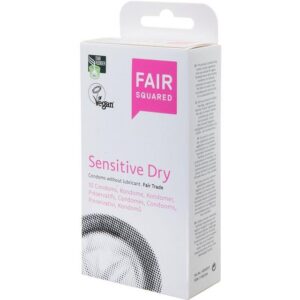 Fair Squared Kondome Kondom sensitive dry, 10 Stk.