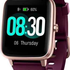 GRV Smartwatch (Andriod iOS), Fitnessuhr mit Herzfrequenzmessung Schrittzähler Schlafmonitor