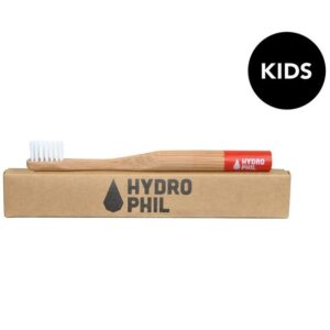 Hydrophil Zahnbürste Bambus Kinder rot, Stk