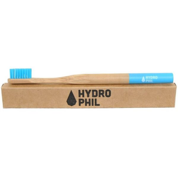 Hydrophil Zahnbürste Bambus medium blau, Stk