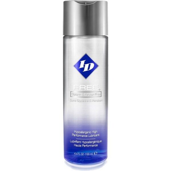 ID Lube Gleitgel Free - Glycerin & Paraben Free, Flasche mit 130ml, hypoallergenes Gleitgel für feuchtes Vergnügen mit und ohne Kondome