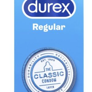 N Durex Regular 6 Condoms