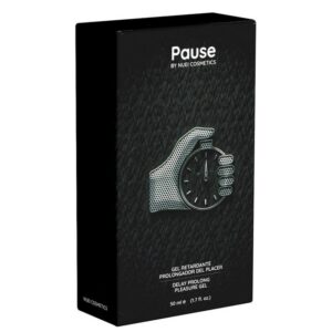 NUEI COSMETICS Verzögerungsmittel Pause (Delay Prolong Pleasure Gel), Flasche mit 50ml, schnell wirksames aktverlängerndes Gleitgel