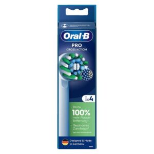 Oral-B Aufsteckbürsten Oral-B Pro Cross Action Ersatz-Bürstenköpfe 4stk. - Zahnbürste (1er Pa