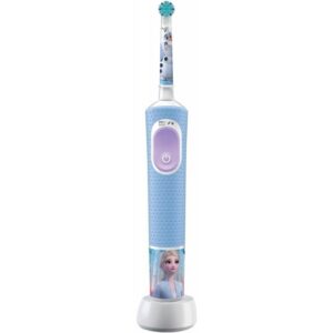 Oral-B Elektrische Kinderzahnbürste Vitality Pro 103 Kids Frozen - Elektrische Zahnbürste - blau/lila