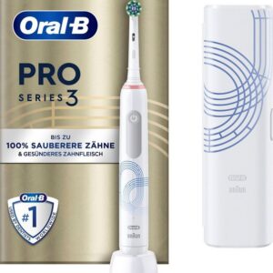 Oral-B Elektrische Zahnbürste Pro 3 3500 Special Edition, Aufsteckbürsten: 1 St., 360°-Andruckkontrolle