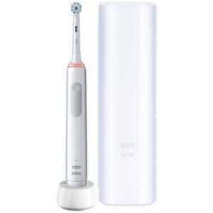 Oral-B Elektrische Zahnbürste Pro 3 3500 White mit Reiseetui JAS22