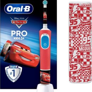 Oral-B Elektrische Zahnbürste Pro Kids Cars, Aufsteckbürsten: 1 St., für Kinder ab 3 Jahren