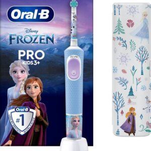 Oral-B Elektrische Zahnbürste Pro Kids Frozen, Aufsteckbürsten: 1 St., für Kinder ab 3 Jahren