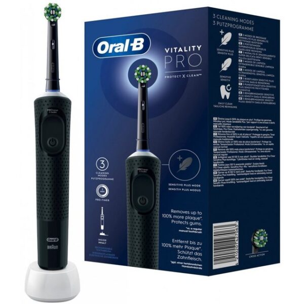 Oral-B Elektrische Zahnbürste Vitality Pro D103 - Elektrische Zahnbürste - schwarz