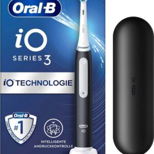 Oral-B Elektrische Zahnbürste iO Series 3, Aufsteckbürsten: 1 St., Magnet-Technologie