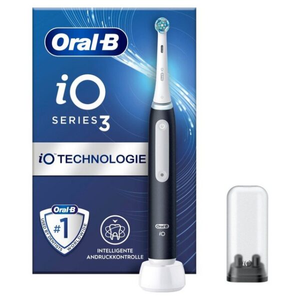 Oral-B Elektrische Zahnbürste iO Series 3 Elektrische Zahnbürste Matt Black