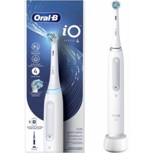 Oral-B Elektrische Zahnbürste iO Series 4 - Elektrische Zahnbürste - quite white