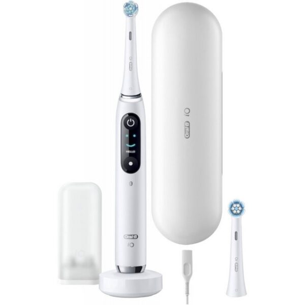 Oral-B Elektrische Zahnbürste iO Series 9N - Elektrische Zahnbürste - white alabaster