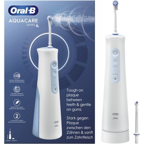 Oral-B Munddusche AquaCare 4 - Munddusche - weiß