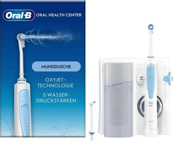 Oral-B Munddusche Oral Health Center, Anpassbare Wasserstrahlen