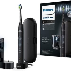 Philips Sonicare Elektrische Zahnbürste HX6850/57 Pro-tec-tive-Clean 5100, Schall-zahn-bürs-te