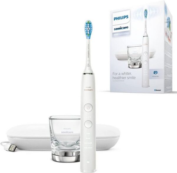 Philips Sonicare Elektrische Zahnbürste HX9911/27 Dia-mond-Clean 9000