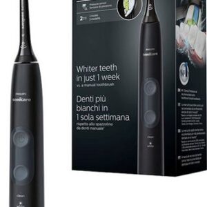 Philips Sonicare Elektrische Zahnbürste ProtectiveClean 4500 HX6830/44, Aufsteckbürsten: 1 St., mit Schalltechnologie und 2 Putzprogrammen, inkl. Ladegerät