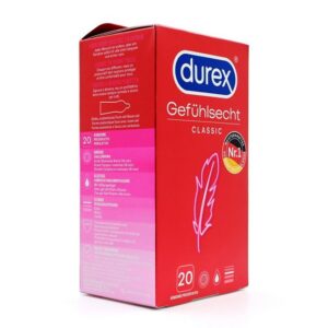 Reckitt Benckiser Deutschland GmbH Kondome DUREX Gefühlsecht classic Kondome, 20 Stück