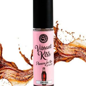 SECRET PLAY Lipgloss Oralsex Lipgloss mit Vibrationseffekt - Cola, mit Vibrationseffekt