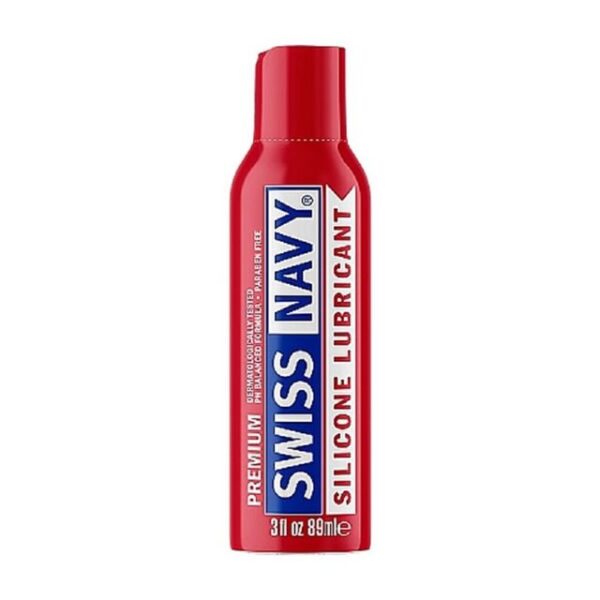 SWISS NAVY Gleitgel PREMIUM Silicone Lube, Flasche mit 89ml, hypoallergenes Gleitgel auf Silikonbasis mit Langzeitgleiteffekt