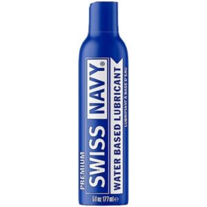 SWISS NAVY Gleitgel PREMIUM Water Based Lube, Flasche mit 177ml, in jeder Stellung zuverlässiges Gleitgel auf Wasserbasis