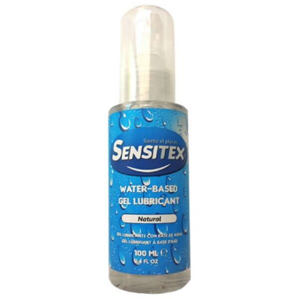 Sensitex Gleitgel Gel Lubricante (Waterbased), Flasche mit 100ml, spanisches Gleitgel auf Wasserbasis