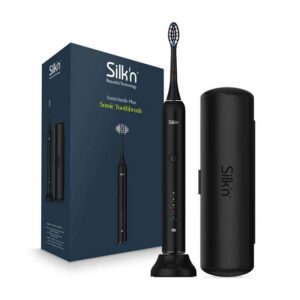 Silk'n Elektrische Zahnbürste SonicSmile Plus, Bis zu 90 Tage Akkulaufzeit, 5 Behandlungsmodi