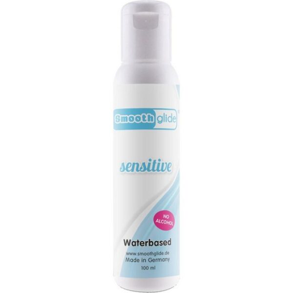 Smoothglide Gleitgel Sensitive, Flasche mit 100ml, hochwertiges und sanftes Gleitgel für empfindliche Haut