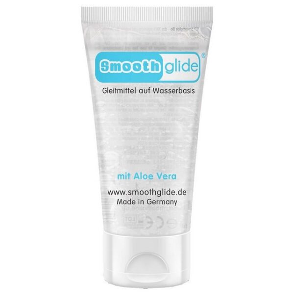 Smoothglide Gleitgel Waterbased, Tube mit 50ml, hochwertiges und sanftes Gleitgel mit Aloe Vera