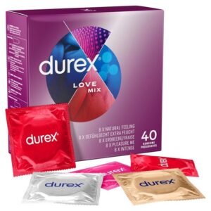 durex Einhand-Kondome Durex - Love Mix 40er