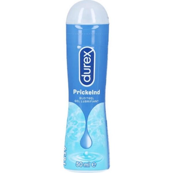 durex Gleitgel Play Prickelnd, Flasche mit 50ml, kühlendes Gleitgel mit Minz-Aroma