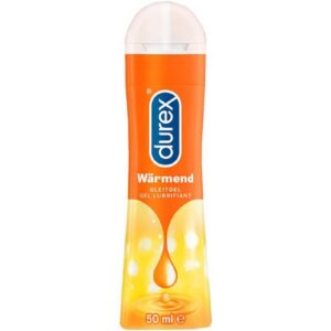 durex Gleitgel Play Wärmend, Flasche mit 50ml, wärmendes Gleitgel für intensive sinnliche Erfahrungen