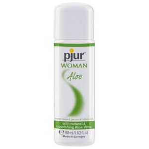 pjur Gleitgel "WOMAN Aloe" Gleitgel auf Wasserbasis mit Aloe Vera, Spendet Feuchtigkeit