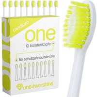 one:two:shine Aufsteckbürsten Bürstenkopf 10er