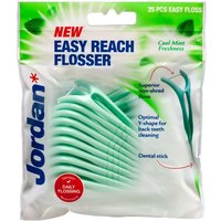 ORKLA Zahnseide Jordan Zahnseide & Zahnstocher 2in1 Easy Reach Flosser 1op.-25pcs