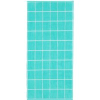 Ross Überkaro 9032- Farbe: jade - 39 - Handtuch 50x100 cm