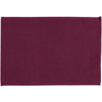 Rhomtuft - Badematte Plain - Farbe: berry - 237 - 60x90 cm